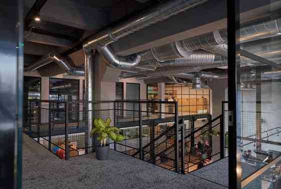 A modern, fully furnished and well-equipped office with a separate faade entrance. The premises are  Рига