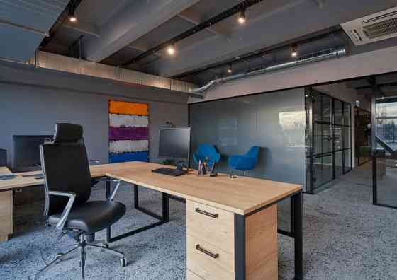 A modern, fully furnished and well-equipped office with a separate faade entrance. The premises are  Рига