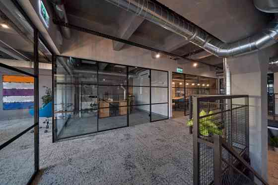 A modern, fully furnished and well-equipped office with a separate faade entrance. The premises are  Рига