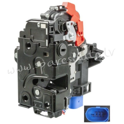 9580ZC-3F - 3D4839015A, 7L0839015 rear L - Durvju Slēdzene - VW TOUAREG (2002-2006) Rīga - foto 1