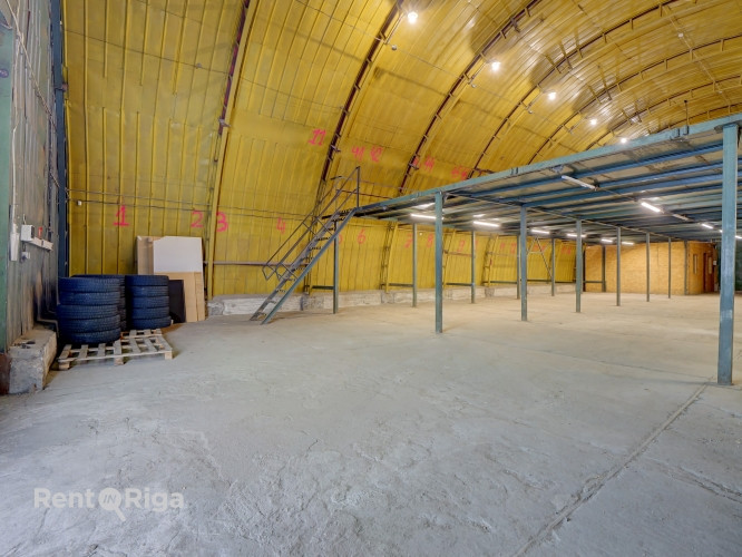 Plašs angārs divos līmeņos blakus SENUKAI  + Kopējā platība ~ 700 m2 + Pirmā stāva Rīga - foto 3
