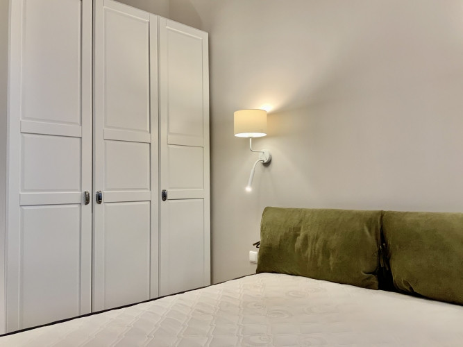 Ekskluzīvs 2-istabu dzīvoklis Bibliotēkas nama ēkā.  Gaišs dzīvoklis ar balkonu un izcilu Rīga - foto 8