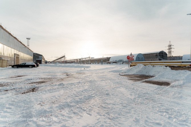 Noliktava Nr.20 industriālā teritorijā Braslas ielā 24.  Metāla angārs ar vienu lielu telpu Rīga - foto 6