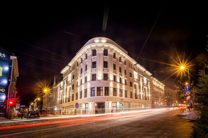 Сдается 2-комнатная квартира c балконом в престижном "Доме Библиотеки". Здание Рига - изображение 1