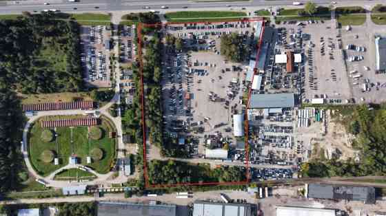 Zemes gabals (R zona) Latgales ielā.  + Intensīva auto plūsma; + piebraukšana no Maskavas ielas; + l Рига