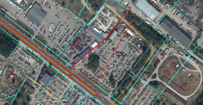 Zemes gabals (R zona) Latgales ielā.  + Intensīva auto plūsma; + piebraukšana no Maskavas ielas; + l Рига - изображение 7