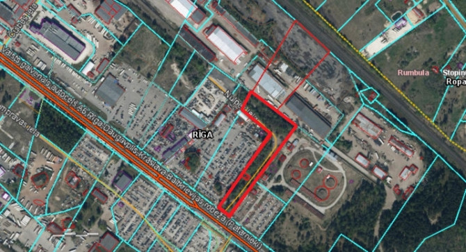 Zemes gabals (R zona) Latgales ielā.  + Intensīva auto plūsma; + piebraukšana no Maskavas ielas; + l Рига - изображение 9