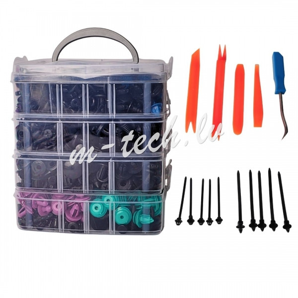 CT-RC13 - Mounting Clips Set 1180 pcs. Рига - изображение 1