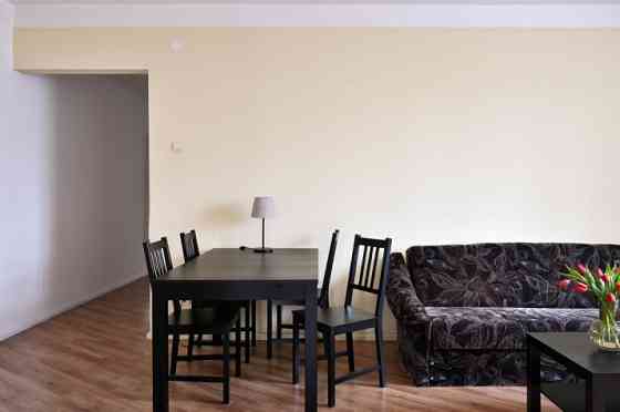 A furnished two-bedroom apartment in the very center of the city, which at the same time allows you  Rīga