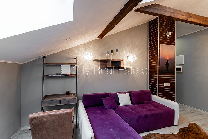 Фасадный дом, реновированный дом, благоустроенная озеленённая территория, место Рига - изображение 4