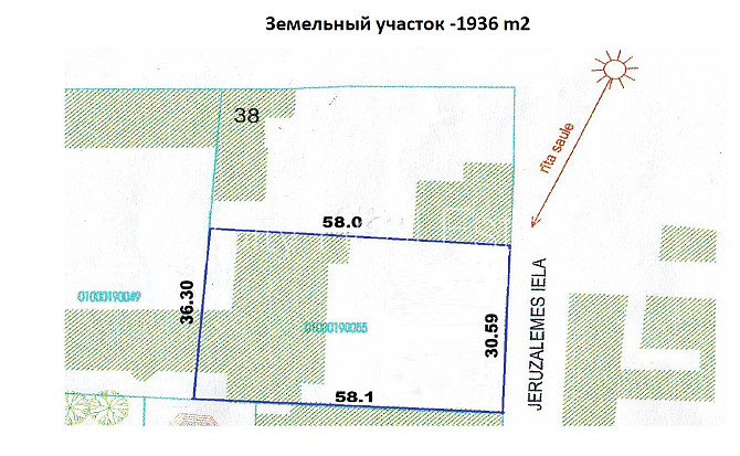 Закрытый двор, закрытая территория, в соответствии с действующим планом Рига - изображение 7