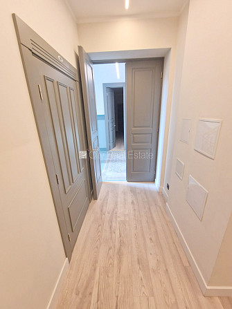 Projekts - Matīsa 38, fasādes māja, renovēta māja, labiekārtots apzaļumots pagalms, slēgts Rīga - foto 19