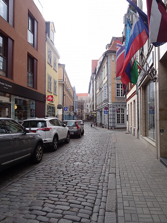 Zeme īpašumā, jaunceltne, fasādes māja, bruģēts piebraucamais ceļš, ieeja no ielas, Rīga - foto 20