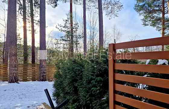 Проект - Апоги, рядный дом, новостройка, благоустроенная озеленённая территория, Rīga