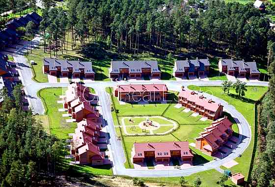 Проект - Апоги, рядный дом, новостройка, стены из керамзитных блоков, на Рига