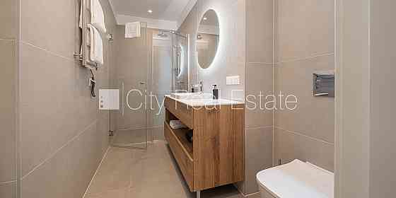 Новостройка, фасадный дом, зеленая территория, благоустроенная озеленённая Jūrmala