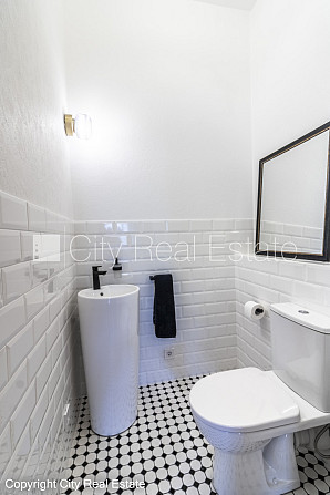 Projekts - Forburga Nams, fasādes māja, renovēta māja, zaļā teritorija, ieeja no ielas, ir Rīga - foto 18