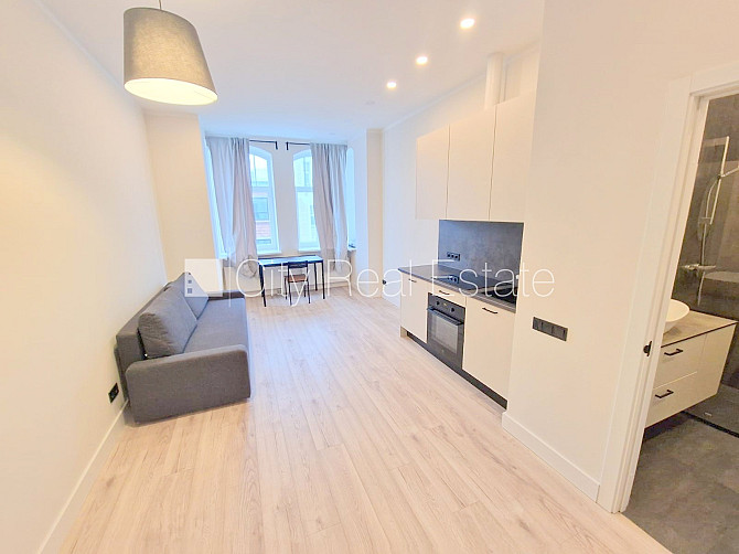 Projekts - Matīsa 38, pagalma māja, fasādes māja, renovēta māja, labiekārtots apzaļumots Rīga - foto 1