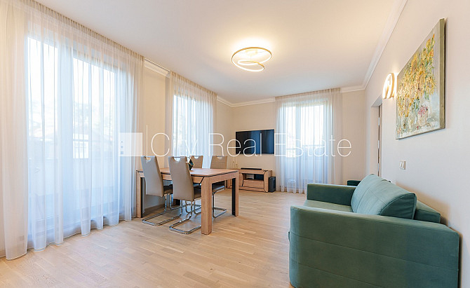 Новостройка, благоустроенная озеленённая территория, закрытый двор, терасса, Юрмала - изображение 2