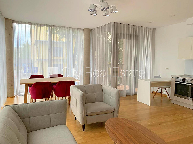 Новостройка, благоустроенная озеленённая территория, закрытый двор, охраняемая Рига - изображение 2