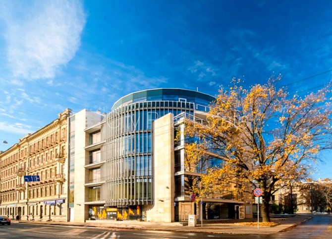 Новостройка, благоустроенная озеленённая территория, подъездная дорога покрыта Рига - изображение 20