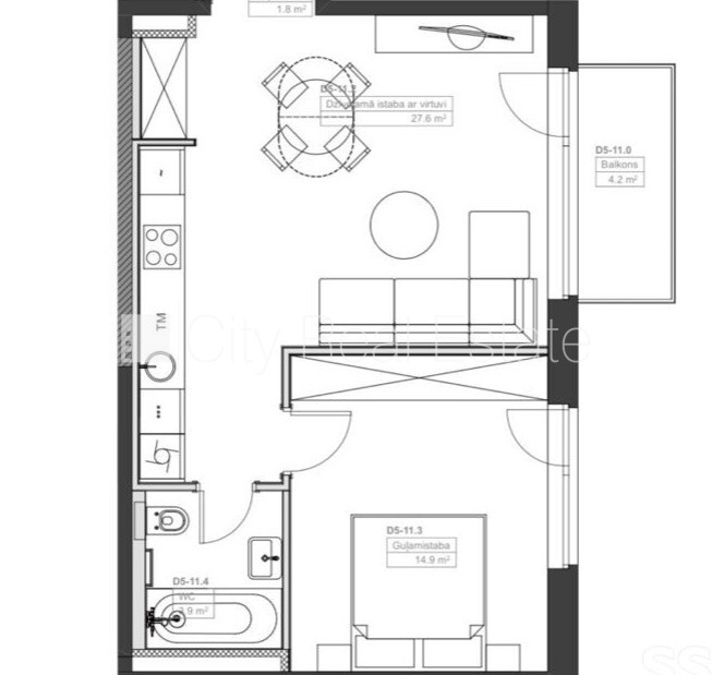 Jaunceltne, labiekārtota apzaļumota teritorija, vieta automašīnai, pazemes autostāvvieta, ir Rīga - foto 19