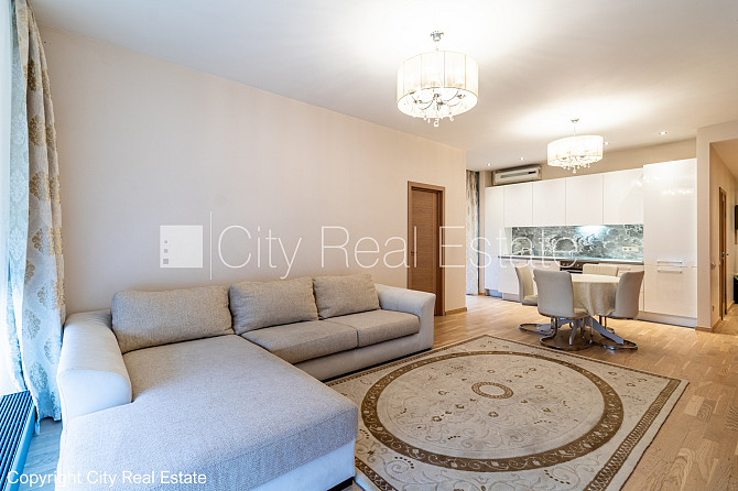 Projekts - De Luxe, jaunceltne, labiekārtota apzaļumota teritorija, bruģēts piebraucamais Rīga - foto 1