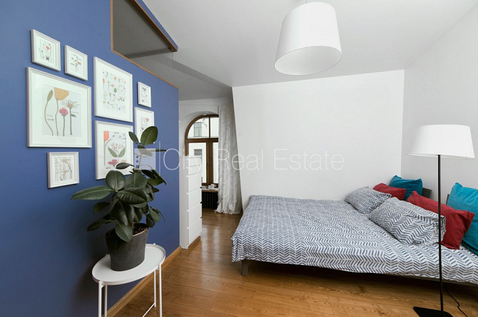 Fasādes māja, mansards, kāpņu telpa pēc kapitālā remonta, franču balkons, jumta terase, Rīga - foto 20