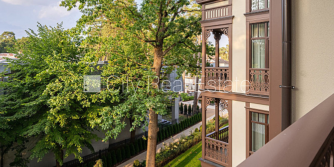 Новостройка, фасадный дом, зеленая территория, благоустроенная озеленённая Юрмала - изображение 9