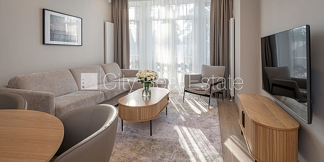 Новостройка, фасадный дом, зеленая территория, благоустроенная озеленённая Юрмала - изображение 4