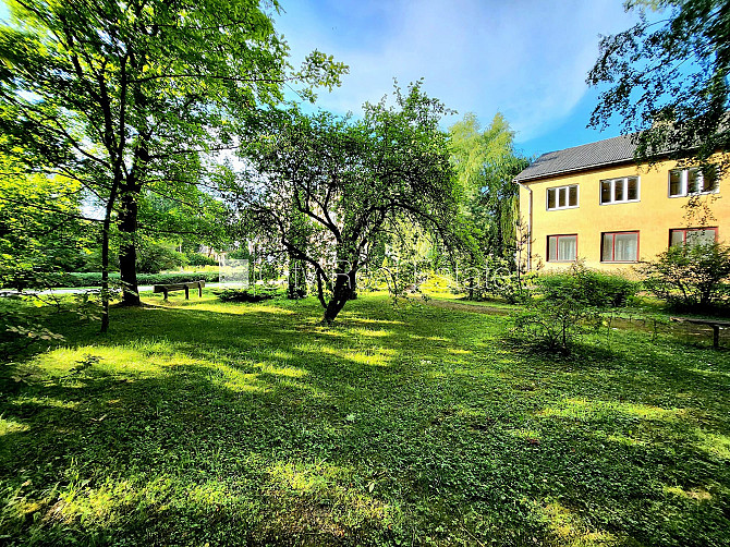 Благоустроенная озеленённая территория, места для нескольких машин, стоянка на Добеле и Добельский край - изображение 11