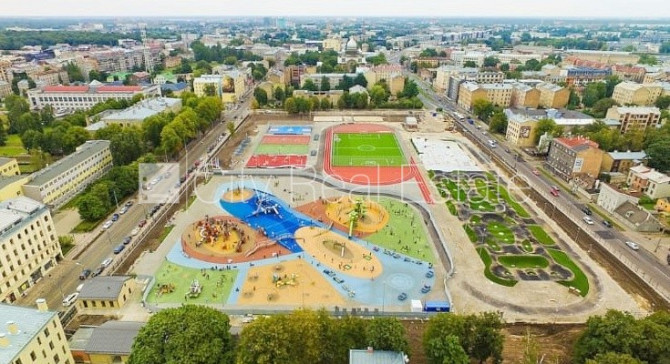 Pagalma māja, labiekārtots apzaļumots pagalms, slēgta teritorija, apsargāta teritorija, ieeja Rīga - foto 15