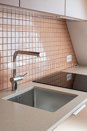 Fasādes māja, renovēta māja, labiekārtots apzaļumots pagalms, slēgts pagalms, ieeja no Rīga - foto 6