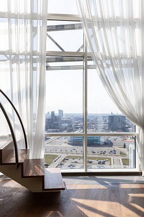 Projekts - Skanstes Virsotnes, jaunceltne, labiekārtots apzaļumots pagalms, pazemes Rīga - foto 19