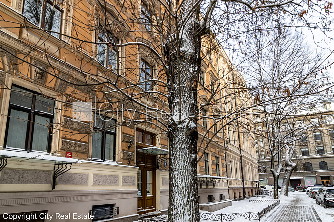 Fasādes māja, vieta vairākām automašīnām, ieeja no ielas un pagalma, terase 15 m2, logi Rīga - foto 19