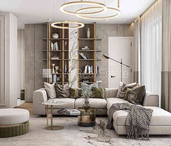 Проект - Tal Residence, земля в собственности, рядный дом, монолитные бетонные стены, на Rīga