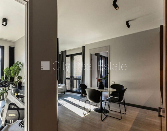 Новостройка, благоустроенный озеленённый двор, лифт, терасса 11.3 м2, количество Рига - изображение 4