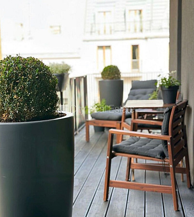 Новостройка, благоустроенный озеленённый двор, лифт, терасса 11.3 м2, количество Рига - изображение 7