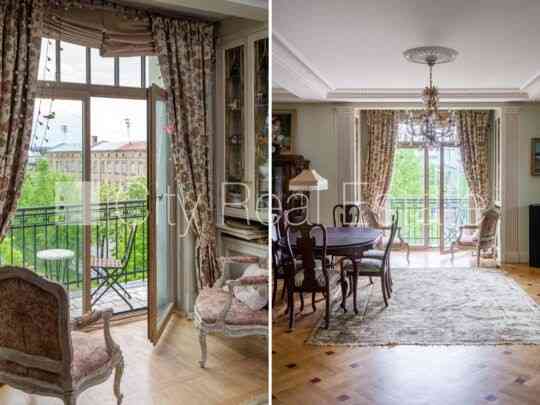 Земля в собственности, фасадный дом, реновированный дом, кирпичные стены, фасад с Rīga