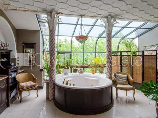 Zeme īpašumā, fasādes māja, renovēta māja, ķieģeļu mūra sienas, fasāde ar dekoratīvo Rīga - foto 14