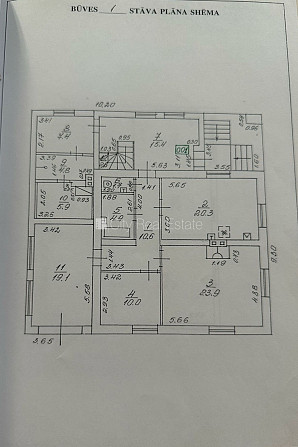 Privātmāja, keramzīta bloku sienas, fasāde ar dekoratīvo apmetumu, pagrabstāvā pieejama Rīga - foto 15