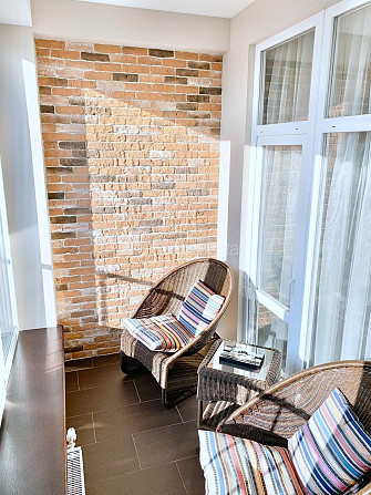 Новостройка, благоустроенный озеленённый двор, подземная стоянка, во дворе Рига - изображение 15