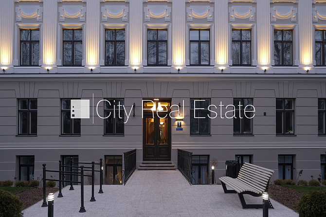 Реновированный дом, благоустроенный озеленённый двор, закрытый двор, одна Рига - изображение 13