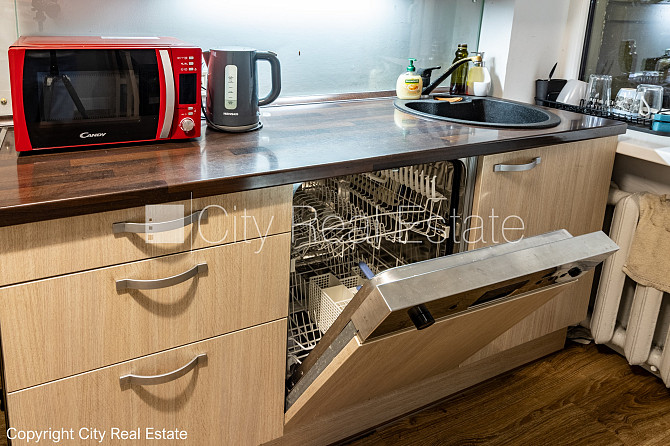 Здание во дворе, благоустроенная озеленённая территория, место для машины, Рига - изображение 13