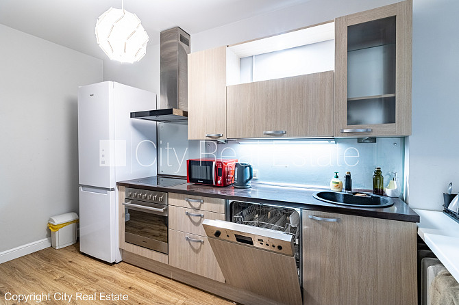 Здание во дворе, благоустроенная озеленённая территория, место для машины, Рига - изображение 10