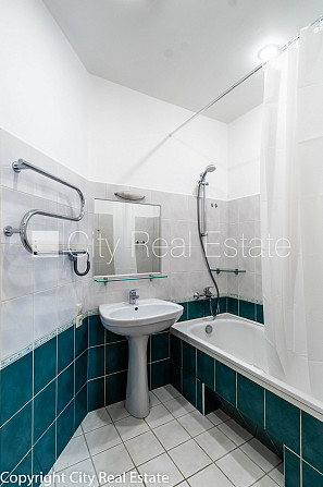 Fasādes māja, ieeja no pagalma, logi vērsti uz pagalma pusi, studio tipa, virtuve apvienota ar Rīga - foto 9