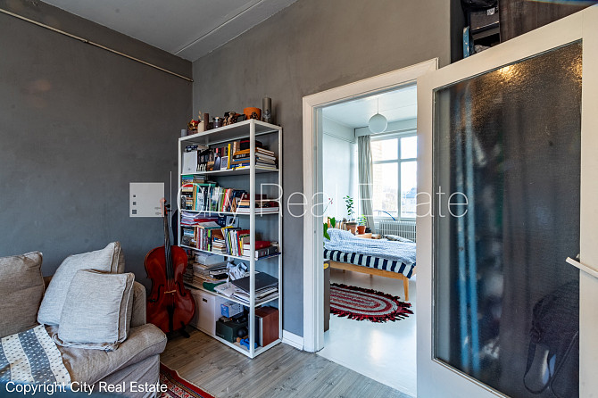 Fasādes māja, labiekārtots apzaļumots pagalms, vieta automašīnai, ieeja no ielas un pagalma, Rīga - foto 7