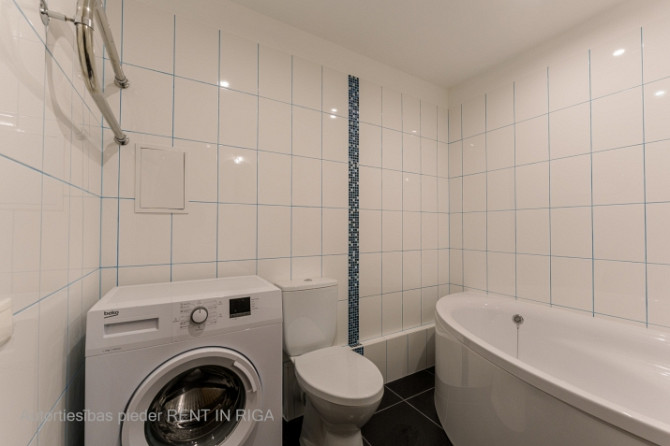 В аренду предлагается квартира-студия в новом проекте.  Квартира оборудована Рига - изображение 7