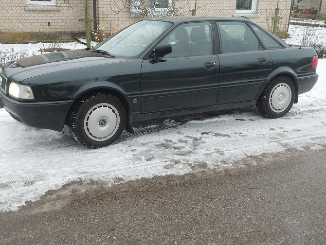 Ауди 80 технические данные хорошие пройден техосмотр бензин газ расход по городу маленький,... Даугавпилс - изображение 3