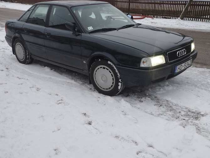 Ауди 80 технические данные хорошие пройден техосмотр бензин газ расход по городу маленький,... Даугавпилс - изображение 4